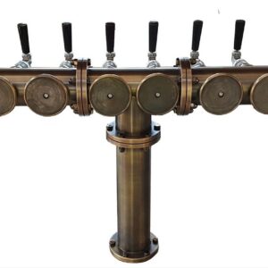 The T Flanged Font
