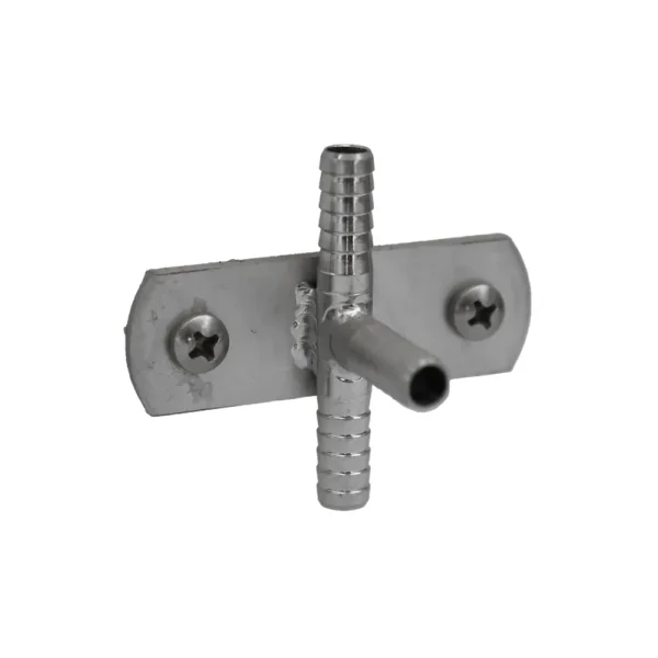 Andale Micro Matic stainless steel barbed over head gas bracket join for gas tube adaptor