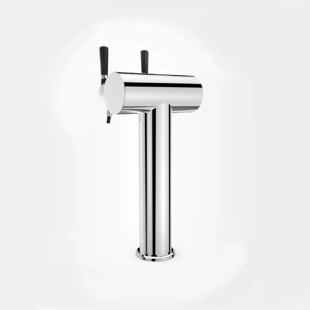 FlexiDraft™ Copenhagen Duo Tower chrome without illumination