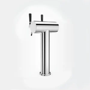 FlexiDraft™ Copenhagen Duo Tower chrome without illumination