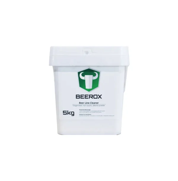 Beerox cleaning powder for cleaning keg couplers and beer taps