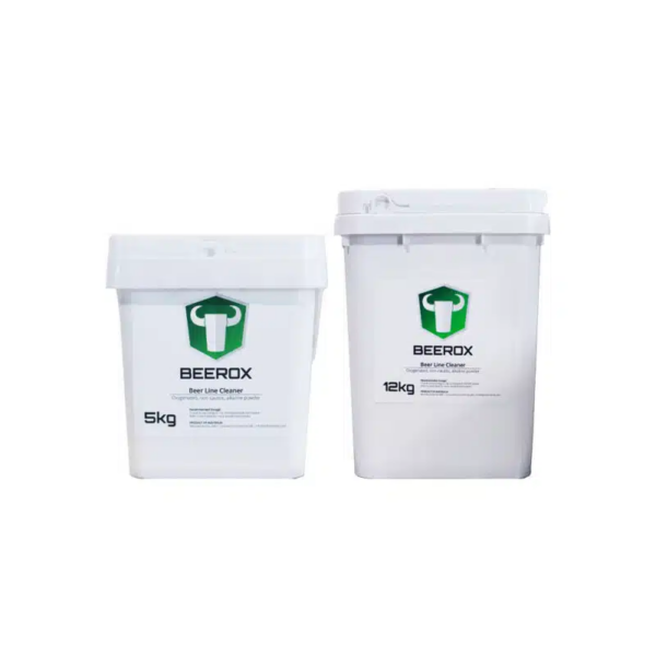 BEEROX Concentrated Cleaning Powder cleaning powder by Andale Micro Matic for cleaning draught beer lines and brumby taps and keg couplers