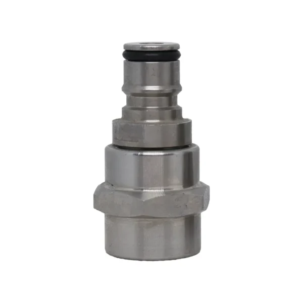 5/8" BSP To Disconnect Adaptor - Gas Andale Micro Matic 5/8" BSP to disconnect adaptor - gas for home brew kegs to connect to Andale Snaplok