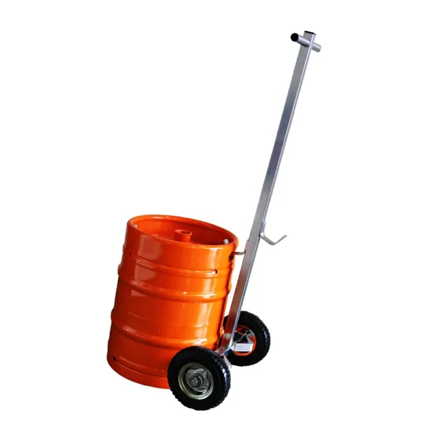 Andale Micro Matic Beer Keg Trolley stainless steel