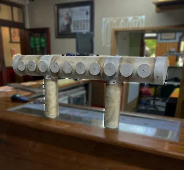 Andale Micro Matic Millhouse beer tap font