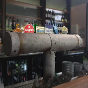 Andale Micro Matic Millhouse beer tap font