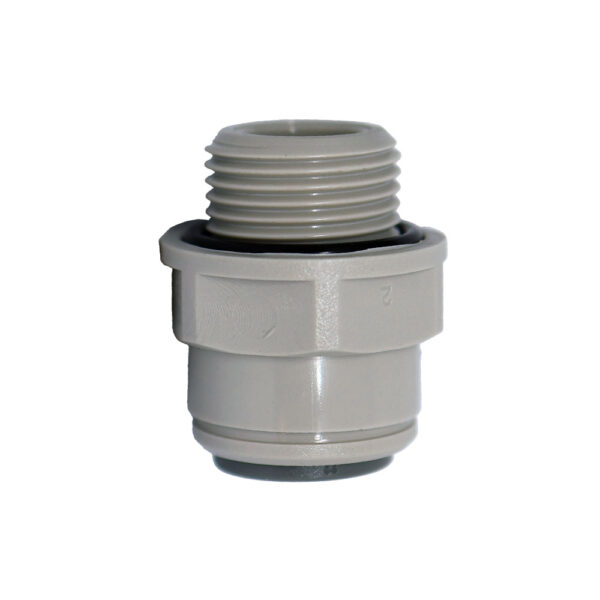3/8 to 3/8 Straight Adaptor - John Guest Fitting Andale Micro Matic 3/8" to 3/8" Straight Adaptor John Guest fitting to fit a tube to a hose draught beer line fitting available to purchase in Australia