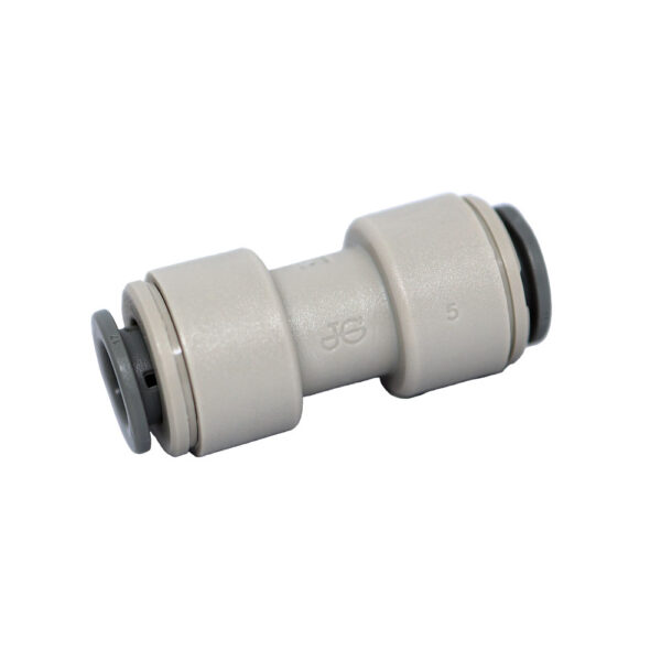 5/16 Straight - John Guest Fitting Andale Micro Matic 5/16" Straight John Guest fitting to fit a tube to a hose draught beer line fitting available to purchase in Australia