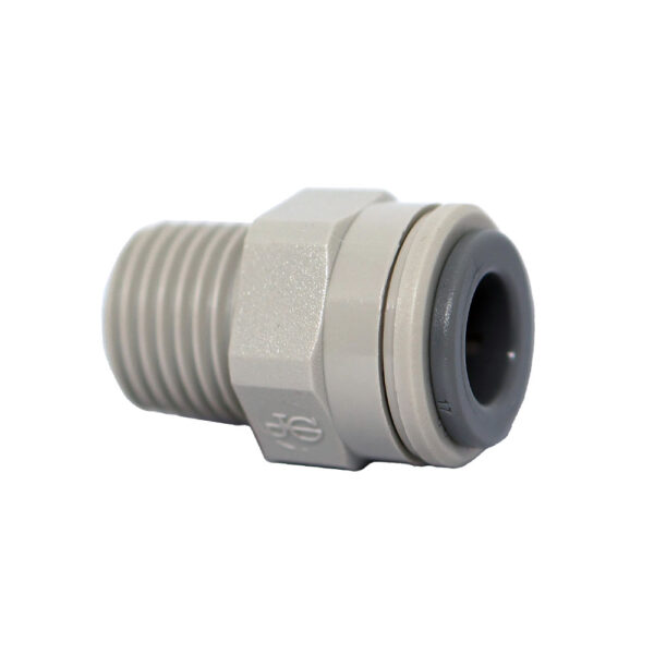 5/16 to 1/4 Straight Adaptor - John Guest Fitting Andale Micro Matic 5/16" to 1/4" Straight Adaptor John Guest fitting to fit a tube to a hose draught beer line fitting available to purchase in Australia