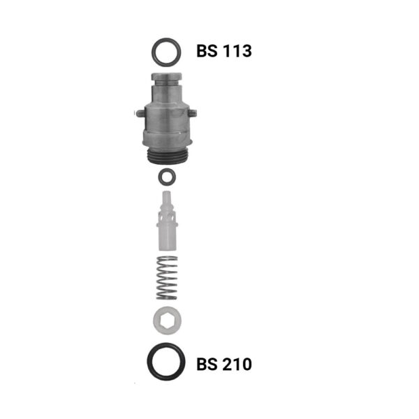 BS013 O Ring pinvalve breakdown